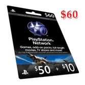 PSN Card $60 (Conta Americana)